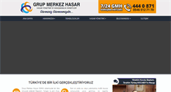 Desktop Screenshot of gmh.com.tr