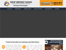 Tablet Screenshot of gmh.com.tr