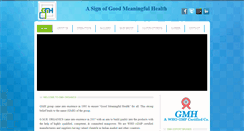 Desktop Screenshot of gmh.co.in